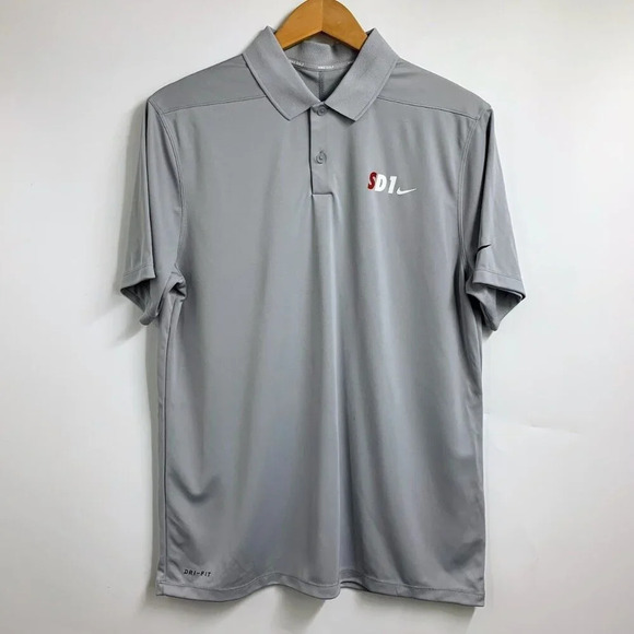 Nike Men's Victory Dri Fit SD1 Branded Short Sleeve Outdoor Stretch Polo Size M - Picture 1 of 11